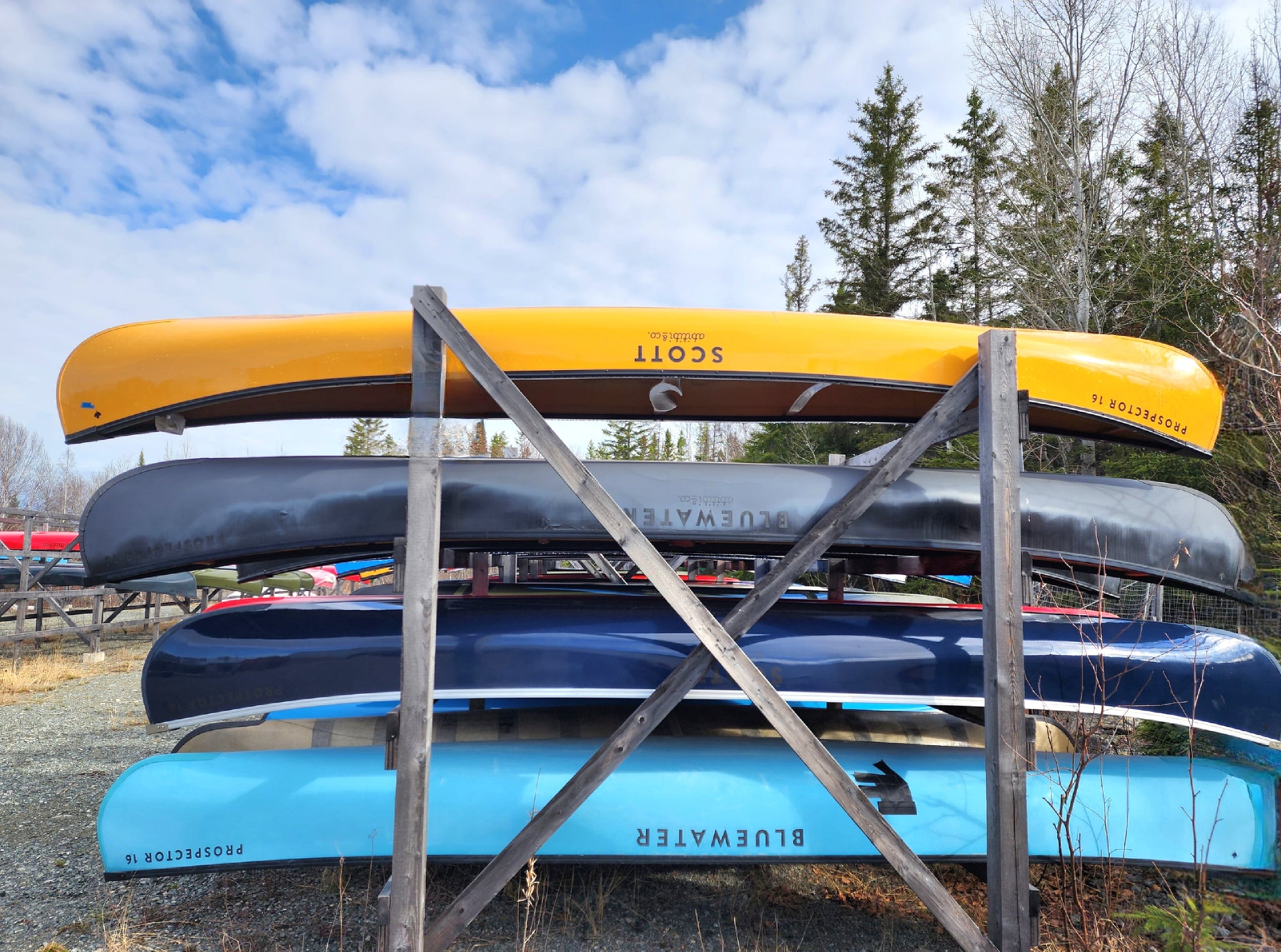 Inventaire de canot démo / prototypes à vendre